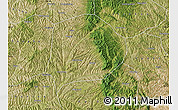 Satellite Map of Xi Xian
