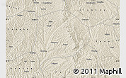 Shaded Relief Map of Xi Xian