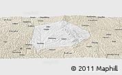 Classic Style Panoramic Map of Xi Xian