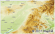 Physical 3D Map of Xia Xian