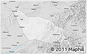 Silver Style 3D Map of Xia Xian