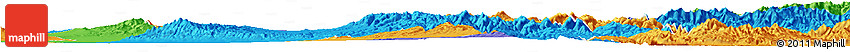 Political Horizon Map of Xia Xian