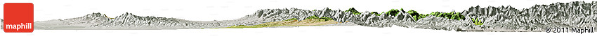Satellite Horizon Map of Xia Xian, lighten, semi-desaturated
