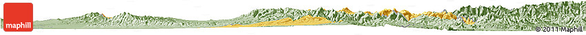 Savanna Style Horizon Map of Xia Xian