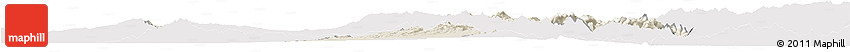 Shaded Relief Horizon Map of Xia Xian, cropped outside Shaded Relief Horizon Map of Xia Xian, cropped outside