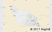 Classic Style Map of Xia Xian, single color outside