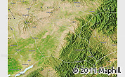 Satellite Map of Xia Xian