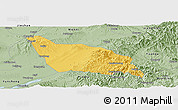 Savanna Style Panoramic Map of Xia Xian