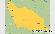 Savanna Style Simple Map of Xia Xian