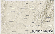 Shaded Relief 3D Map of Xiangyuan