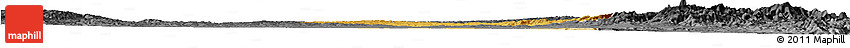Physical Horizon Map of Xiangyuan, darken, desaturated Physical Horizon Map of Xiangyuan, darken, desaturated