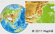 Physical Location Map of Xiangyuan