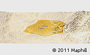Physical Panoramic Map of Xiangyuan, lighten