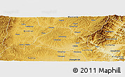 Physical Panoramic Map of Xiangyuan