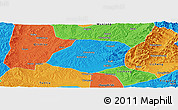 Political Panoramic Map of Xiangyuan