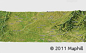 Satellite Panoramic Map of Xiangyuan