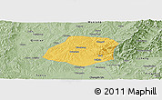 Savanna Style Panoramic Map of Xiangyuan