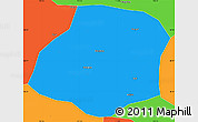 Political Simple Map of Xiangyuan