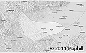 Silver Style 3D Map of Xiaoyi