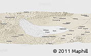 Classic Style Panoramic Map of Xiaoyi