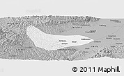 Gray Panoramic Map of Xiaoyi