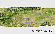 Satellite Panoramic Map of Xiaoyi