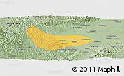 Savanna Style Panoramic Map of Xiaoyi