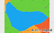 Political Simple Map of Xiaoyi