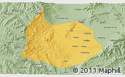 Savanna Style 3D Map of Xin Xian