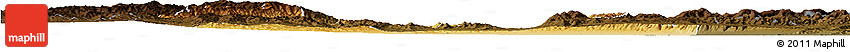Physical Horizon Map of Xin Xian, darken Physical Horizon Map of Xin Xian, darken