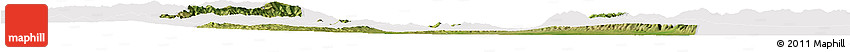 Satellite Horizon Map of Xin Xian, cropped outside