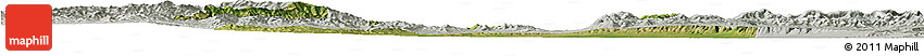 Satellite Horizon Map of Xin Xian, lighten, semi-desaturated Satellite Horizon Map of Xin Xian, lighten, semi-desaturated