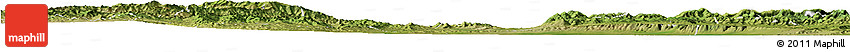 Satellite Horizon Map of Xin Xian