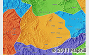 Political Map of Xin Xian