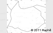 Blank Simple Map of Xin Xian, no labels