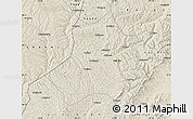 Shaded Relief Map of Xing Xian