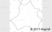 Blank Simple Map of Xing Xian, no labels