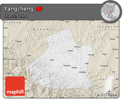 Classic Style Map of Yangcheng