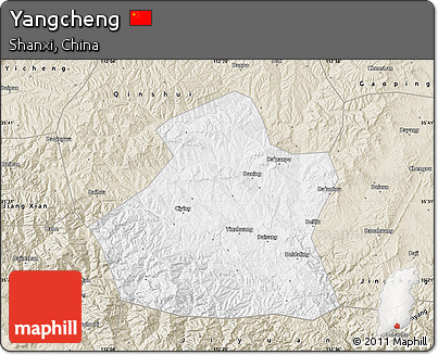 Classic Style Map of Yangcheng