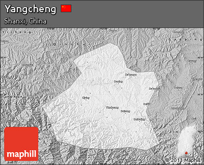 Gray Map of Yangcheng