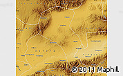 Physical Map of Yanggao