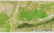 Satellite 3D Map of Yongji