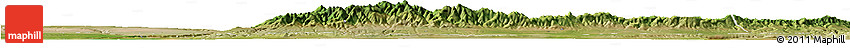 Satellite Horizon Map of Yongji