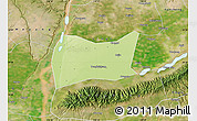 Physical Map of Yongji, satellite outside