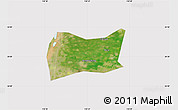 Satellite Map of Yongji, cropped outside