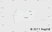 Silver Style Map of Yongji, single color outside
