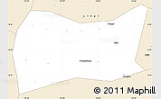 Classic Style Simple Map of Yongji
