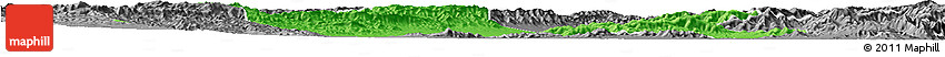 Political Horizon Map of Yuanping, desaturated Political Horizon Map of Yuanping, desaturated