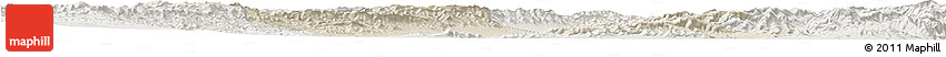 Shaded Relief Horizon Map of Yuanping, lighten Shaded Relief Horizon Map of Yuanping, lighten