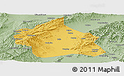 Savanna Style Panoramic Map of Yuanping